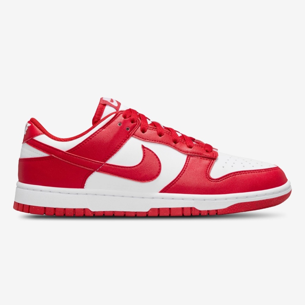 Nike Red and White Athletic Shoes